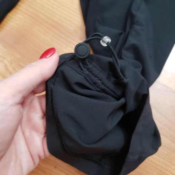 Lululemon Stretch High-Rise Pant 7/8 Length Black Crop Sz 12 - Picture 6 of 12